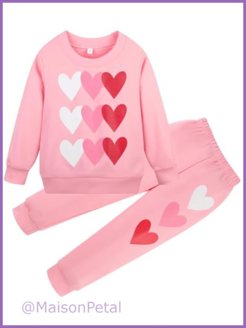 Girls 2 Piece Outfit Leopard Print T-Shirt and Leggings Set Fall School Clothes